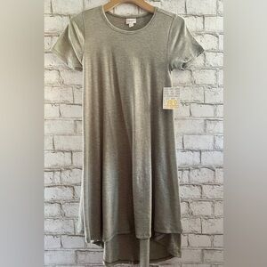 NEW! Short Sleeve Micro Striped Swing Dress Carly  Size XXS Stretchy